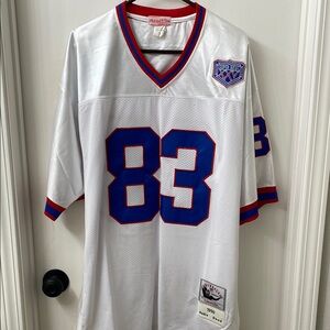 Vintage Buffalo Bills Jersey with Blue and Red Accents